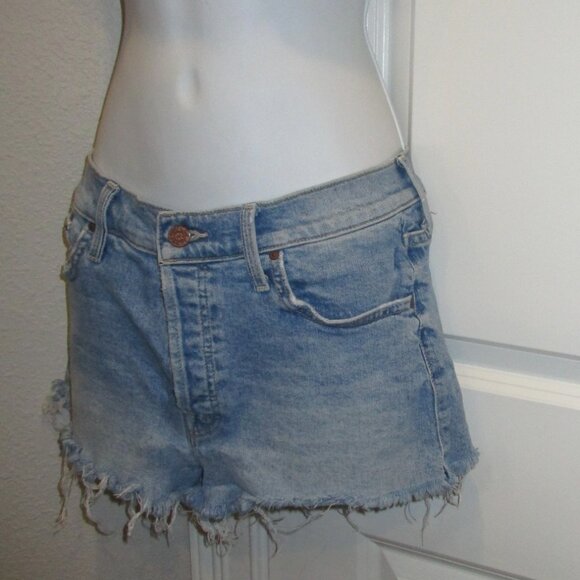 MOTHER THE SCRAPPER CUT OFF FRAY SHORT 26 - Picture 4 of 8